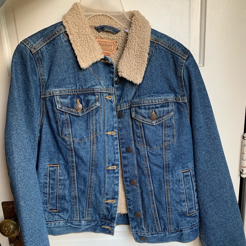 Schmidt Sherpa Lined Jean Jacket